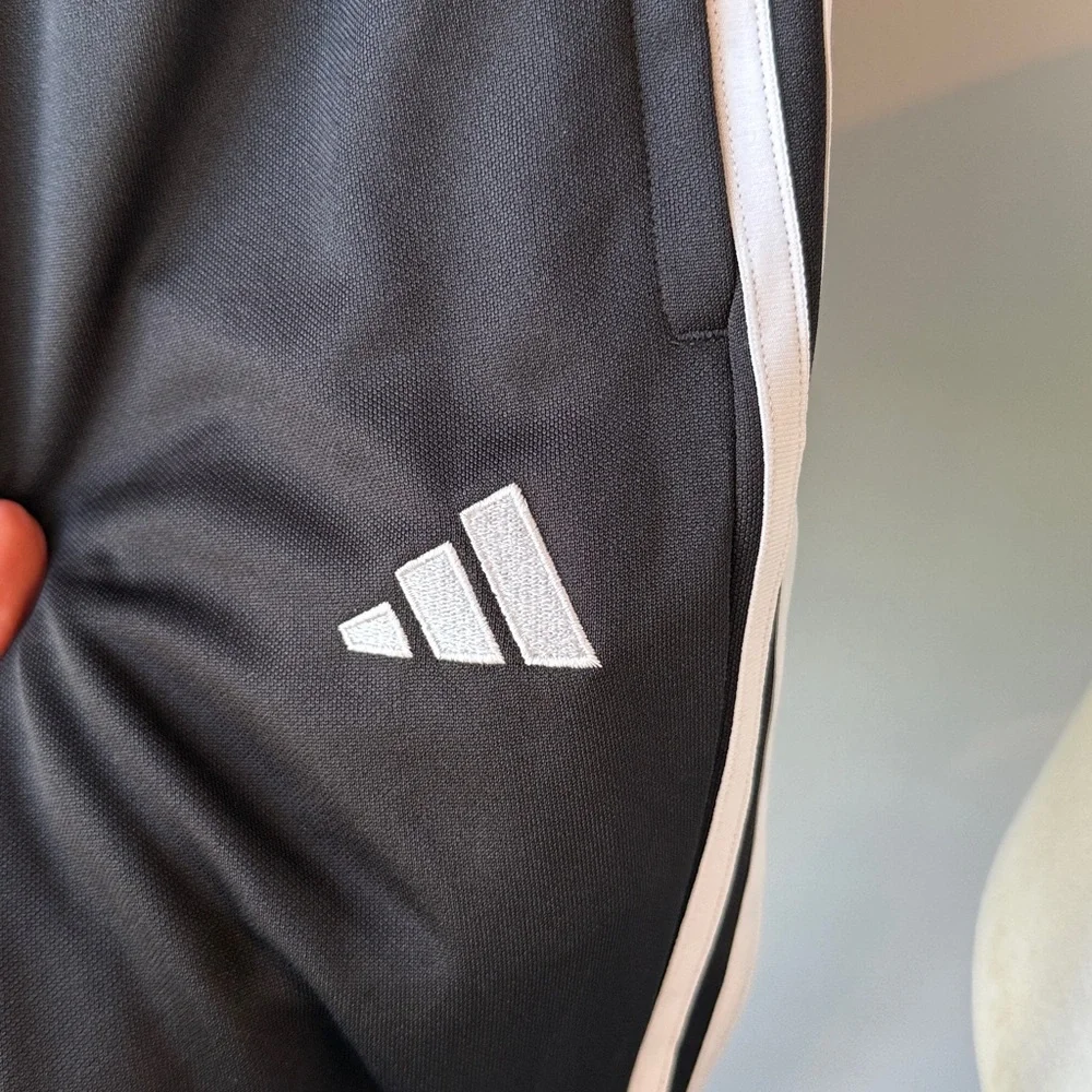 NWT Adidas Men's Tiro 25‎ Black Essentials Aeroready Football Track Pants